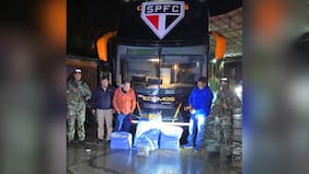 Escándalo en Bolivia: incautan 86 kilos de marihuana en el bus que iba a transportar a Sao Paulo en la Copa Sudamericana