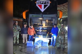 Escándalo en Bolivia: incautan 86 kilos de marihuana en el bus que iba a transportar a Sao Paulo en la Copa Sudamericana