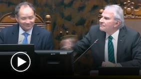 El particular gesto de Moreira que sacó risas en medio de la AC contra Grau