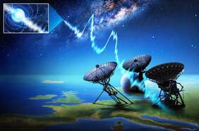Astrónomos más cerca de revelar origen de misteriosa señal del interior de la Vía Láctea y que se repite con asombrosa frecuencia