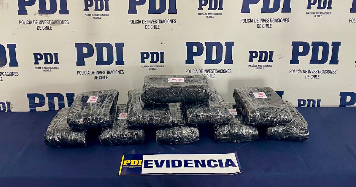 Prisión preventiva para cinco peruanos detenidos por narcotráfico en Arica: dos eran policías