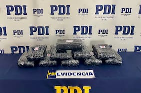 Prisión preventiva para cinco peruanos detenidos por narcotráfico en Arica: dos eran policías