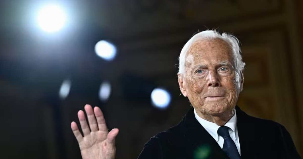Abrieron el testamento de Giorgio Armani: ¿quién se quedará con su fortuna?