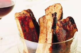 Costillar de cerdo aromatizado