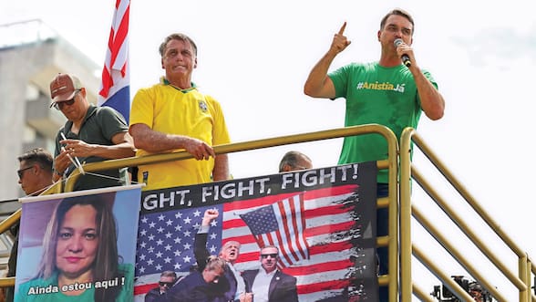 Juez suspende visitas de Flávio Bolsonaro a su padre por 90 días y pide a expresidente que explique si sabía de divulgación de carta