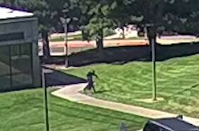 Difunden video del presunto asesino de Charlie Kirk huyendo de la Universidad de Utah