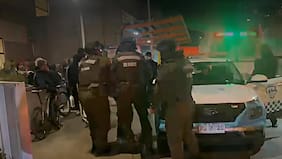 Tres detenidos tras intentar atacar con un arma a carabineros durante fiscalización en San Joaquín