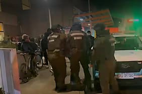 Tres detenidos tras intentar atacar con un arma a carabineros durante fiscalización en San Joaquín