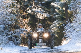 La misión navideña del primer Bentley Blower Junior