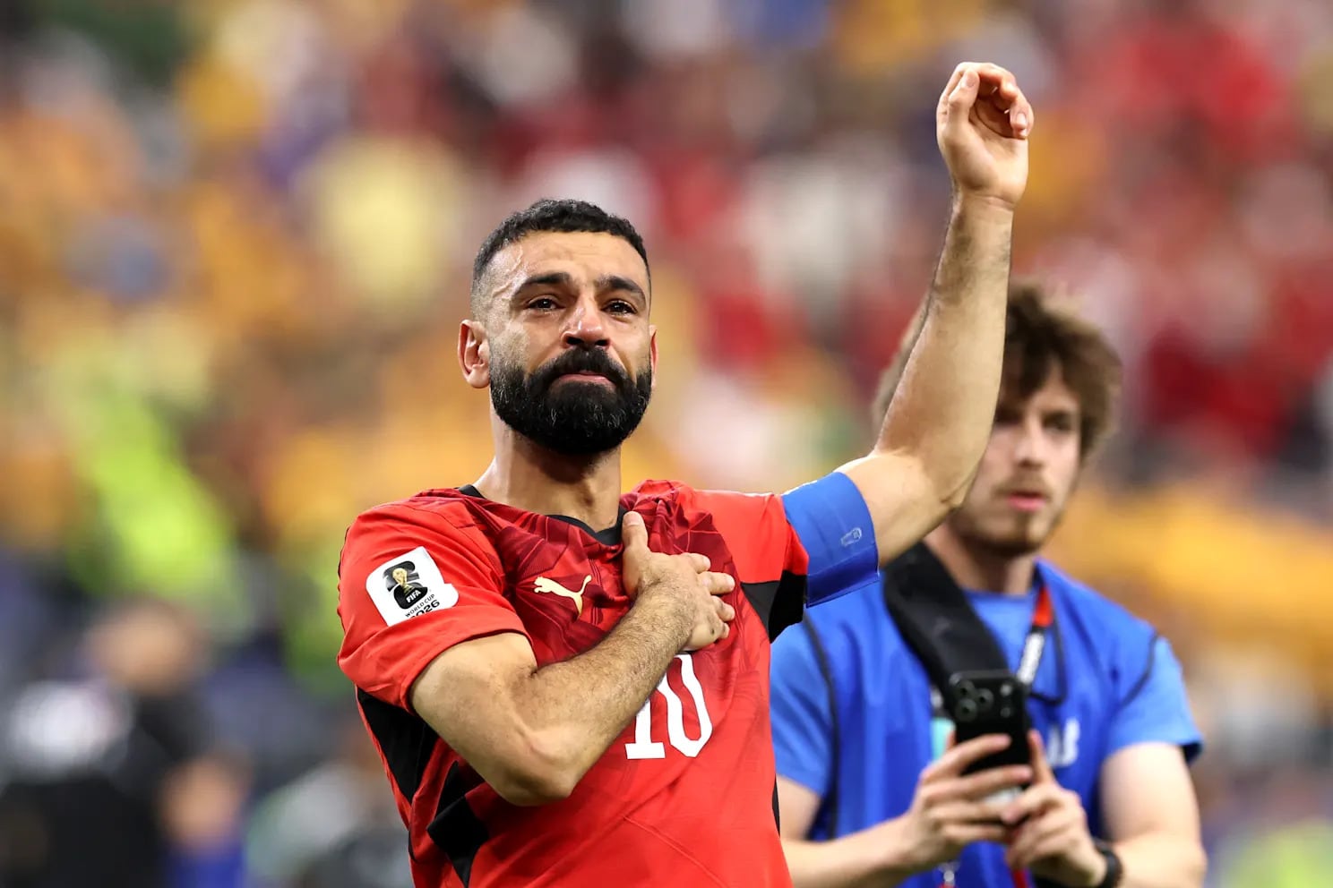 Las lágrimas de Mohamed Salah tras histórica clasificación de Egipto en el Mundial: "Era el partido de nuestras vidas"