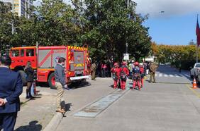 Cámara de Diputados realiza simulacro de evacuación por fuga de gas y peligro de incendio en el Congreso