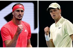 Jannik Sinner vs. Alexander Zverev: a qué hora y dónde ver la final masculina del Abierto de Australia