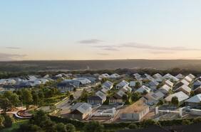 Fotos: así es el mayor barrio de casas impreso en 3D