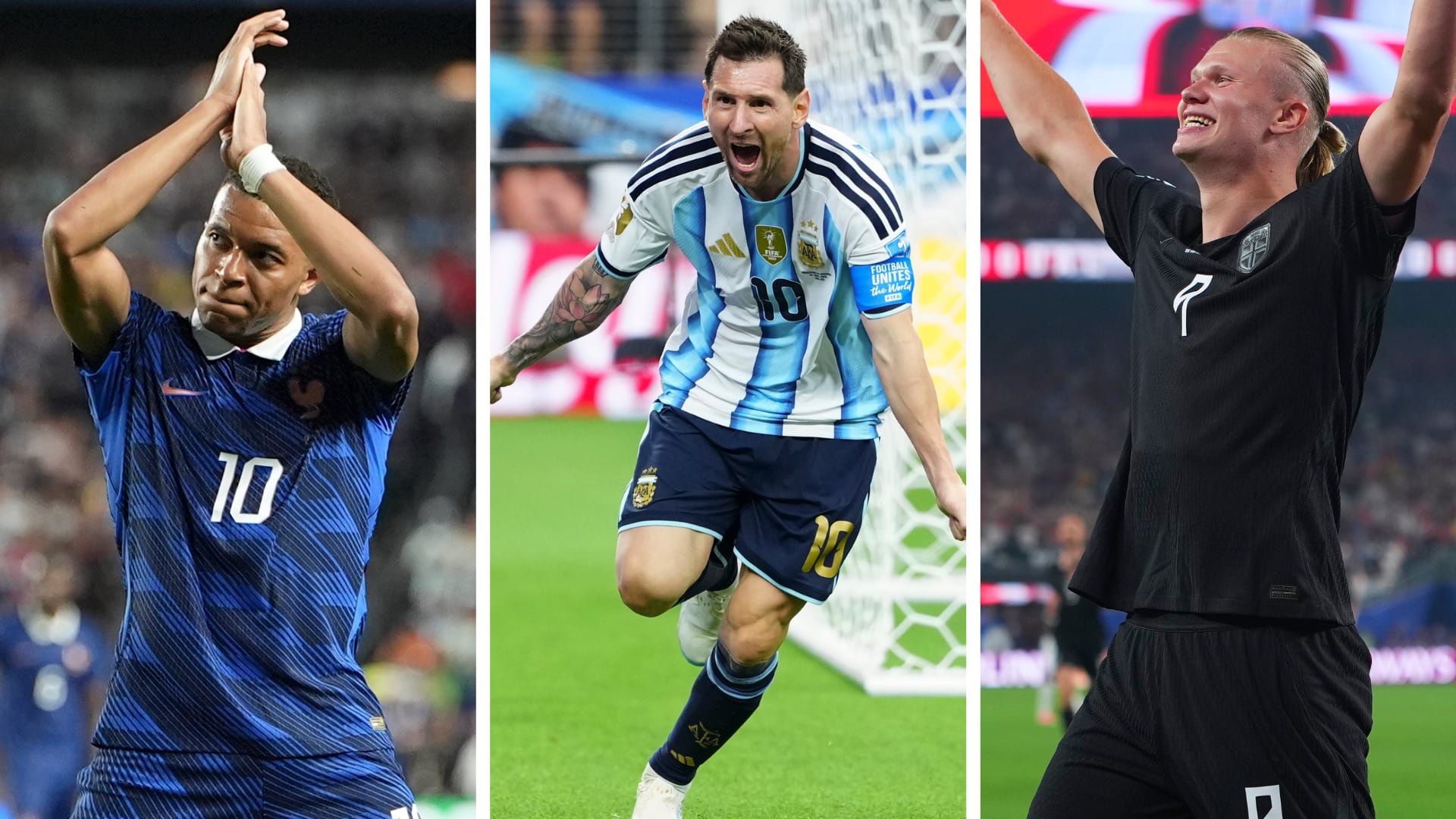 Al acecho de Fontaine: Messi, Mbappé y Haaland batallan por la Bota de Oro más peleada de la historia de los Mundiales