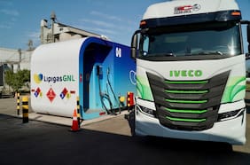 Lipigas extiende sus estaciones de servicio para abastecer camiones con gas natural licuado