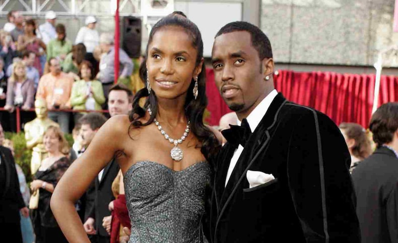 Kim Porter and Sean Diddy Combs