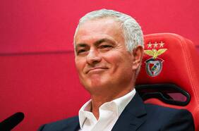 José Mourinho regresa al Benfica tras 25 años: “A veces las palabras se las lleva el viento, pero no las acciones”