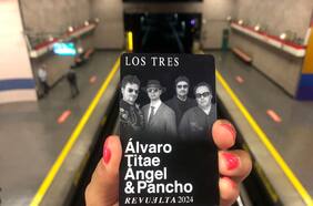 En homenaje a Los Tres: Metro lanza edición especial de tarjeta bip! celebrando la reunión de la banda nacional