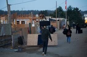 Comienza desalojo de la toma Lajarilla en Viña del Mar
