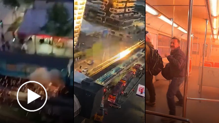 Así vivieron pasajeros de Metro la explosión en la Línea 5