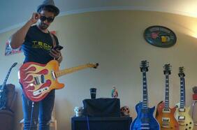 Guitar Express: el youtuber chileno obsesionado con las guitarras (y con una envidiable colección de ellas)