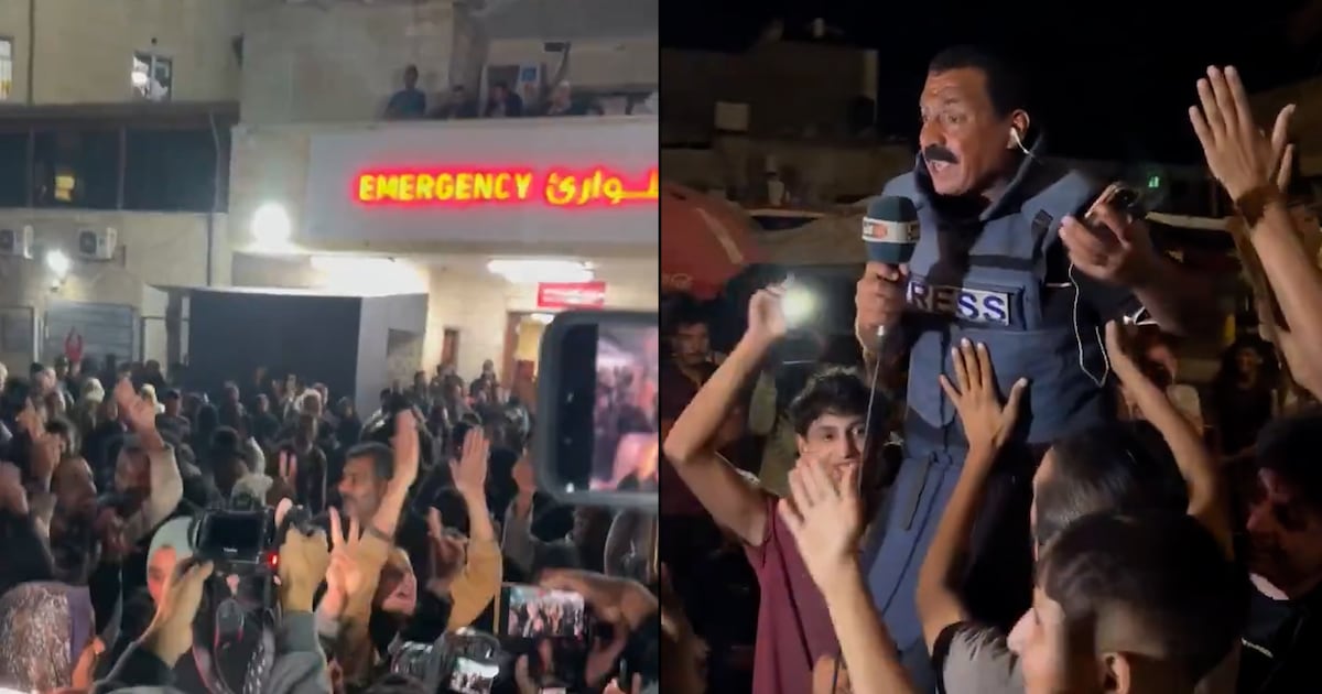 Así fue la emocionante celebración en Gaza por el acuerdo del alto al fuego