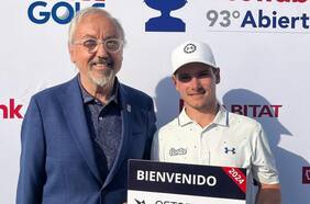 Quién es Agustín Errázuriz, el golfista que le dio el gran golpe a Joaquín Niemann y Mito Pereira en el Abierto de Chile
