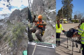 Rescatan a excursionista lesionado tras sufrir accidente en parque Quebrada de Macul