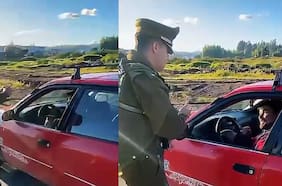 Carabinero sorprende al fiscalizar en lengua de señas a un conductor en Yumbel