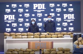 Incautan más de 280 kilos de droga en operativo policial: sujetos enviaban la droga como encomienda