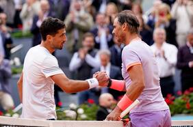 La insólita petición de Pedro Cachín a Rafael Nadal tras caer en Madrid