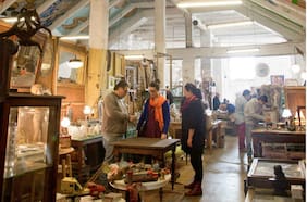 Así está funcionando el Persa Bio Bío y sus galpones en esta reapertura