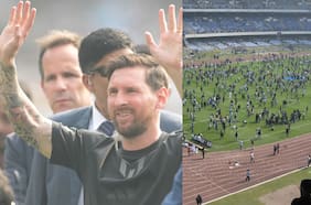 Caos y disturbios: la visita de Lionel Messi a la India termina con incidentes tras invasión y destrucción del estadio