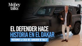 El Defender hace historia en el Dakar