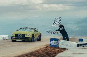 Bentley Continental GT: Es el auto de producción más veloz de Pikes Peak