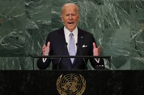Joe Biden apunta a Vladimir Putin en su discurso en la Asamblea General de las Naciones Unidas