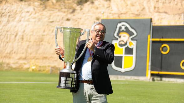 Jorge Contador, presidente de los piratas: “Todos los que trabajamos aquí somos hinchas fanáticos de Coquimbo Unido”