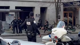 Imágenes sensibles: así fue la detención de sospechoso que disparó contra dos guardias cerca de la Casa Blanca