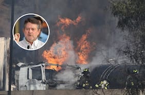 Explosión en Renca: Orrego confirma que hay más de siete vehículos quemados en la carretera y no descarta más decesos