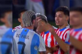 La burla de Rodrigo De Paul que enfurece a Paraguay