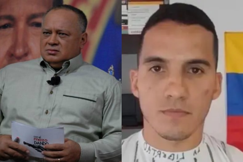 Diosdado Cabello y Ronald Ojeda