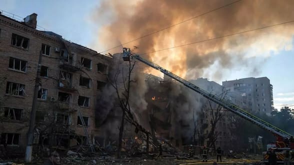 Kiev sufre uno de los bombardeos rusos más intensos de la guerra de Ucrania
