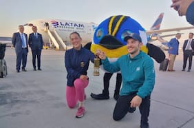 La bitácora del emotivo viaje a Chile de la llama de Santiago 2023