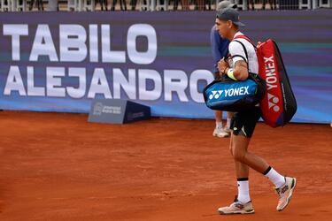 Alejandro Tabilo cae en la primera ronda de Río de Janeiro