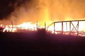 Queman cabañas, vehículos y maquinaria forestal en ataques incendiarios en Contulmo y Los Álamos