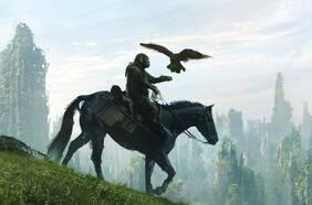 Aquí tienen la primera imagen de Kingdom of the Planet of the Apes, la nueva película de la saga de los simios que contará con Freya Allen como protagonista