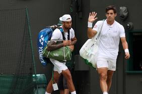 “¿Cómo puedes decir que ganaste ese punto?”: Nick Kyrgios le da a Christian Garin por el polémico punto en Estoril