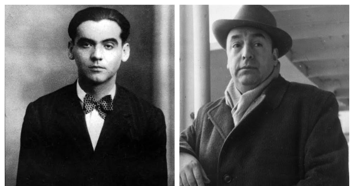 Federico García Lorca y Pablo Neruda: una gran amistad destruida por la Guerra Civil Española