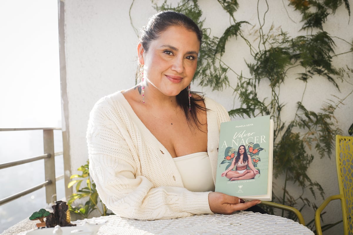 El renacer de Pamela Leiva se convierte en libro: "Sentía que la obesidad era una cárcel"