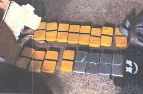 Detienen a dos ciudadanos bolivianos que ingresaban más de 16 kilos de droga en un paso no habilitado en Tarapacá